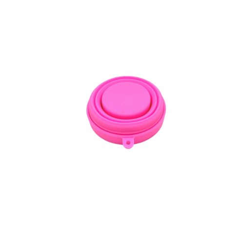 Perforated Collapsible Silicone Cup