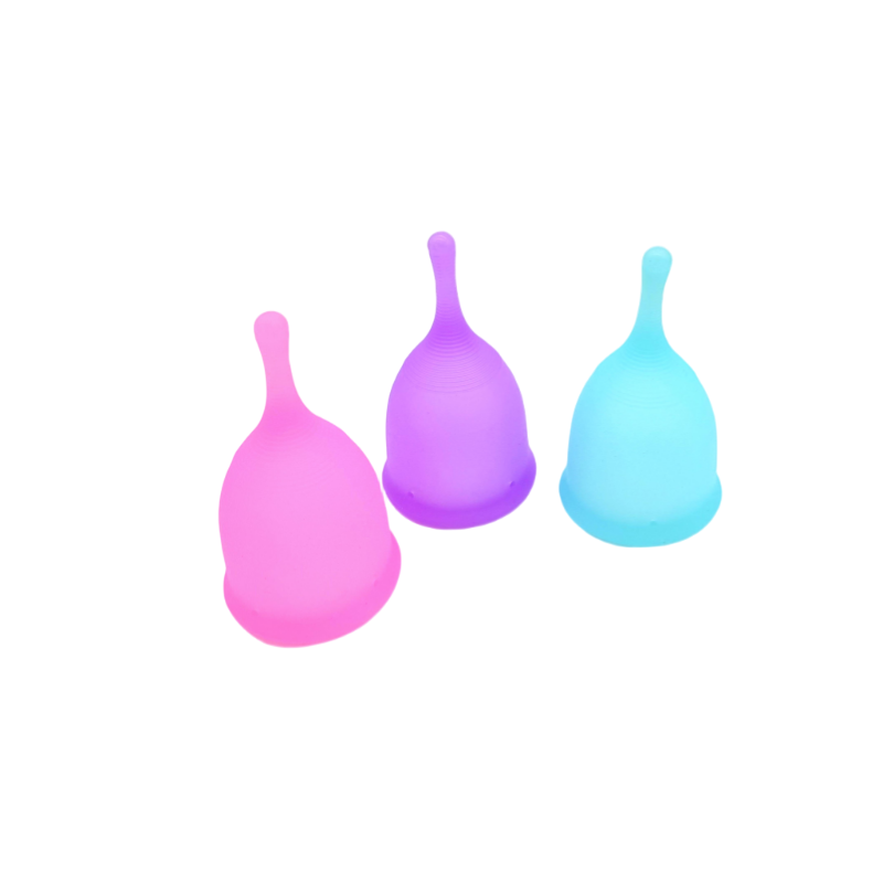 Hourglass - Shaped Menstrual Cup