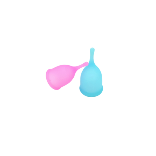 Hourglass - Shaped Menstrual Cup